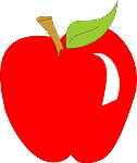 red apple