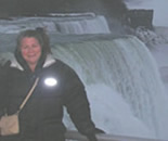 Ms. Levy at Niagara Falls