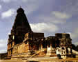 image of the Rajarajeshvara Hindu temple, Dravida type