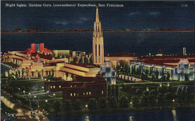 postcard GGIE 1939