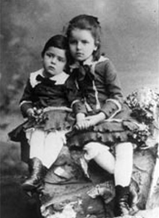 Photo of Paul and Mathilda Klee