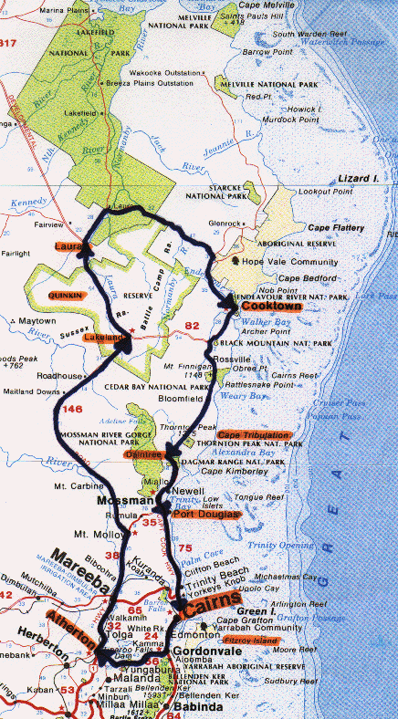 cairns map