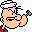 image of Popeye's face