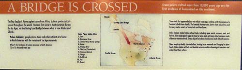 Photo of the panel from the exhibit.