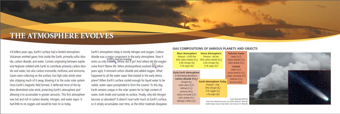 Photo of the panel from the exhibit.