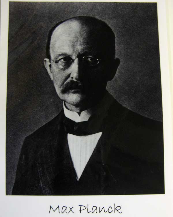 Photo of Max Planck.