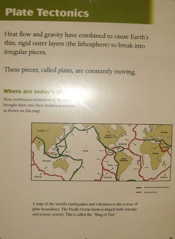 Photo of exhibit poster.