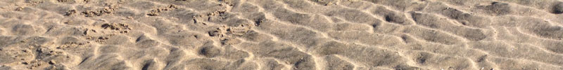 Current ripples in sand on a beach. Current ripples in sand on a beach.