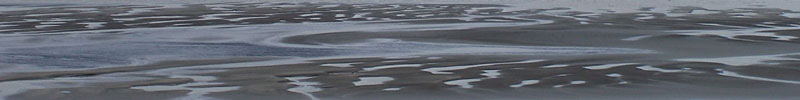 Tide flats at low tide. Tide flats at low tide.