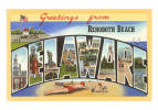 Original Linen Postcard From Delaware circa 1940