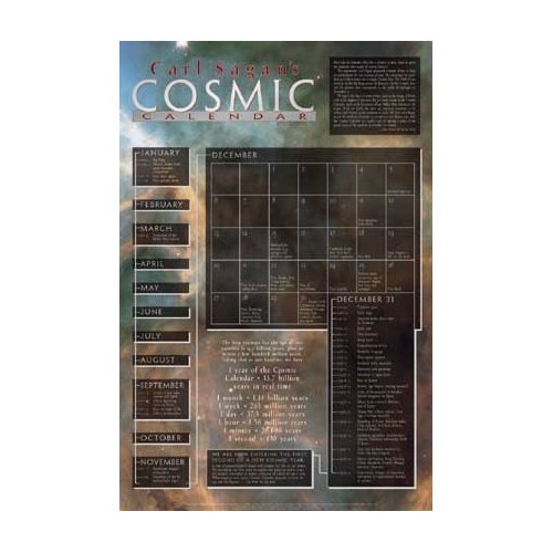 Carl Sagan's Cosmic Calendar